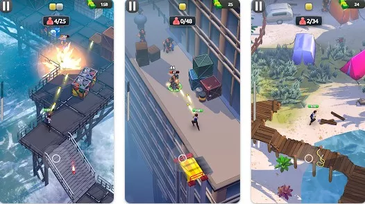Gameplay screenshot from rage swarm for Android