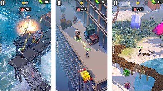 Gameplay screenshot from rage swarm for Android