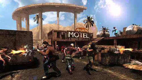 Gameplay screenshot from rage z multiplayer zombie fps for Android