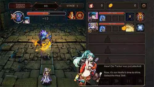 Gameplay screenshot from raid master epic relic chaser for Android