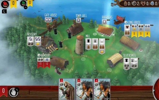 Gameplay screenshot from raiders of the north sea for Android