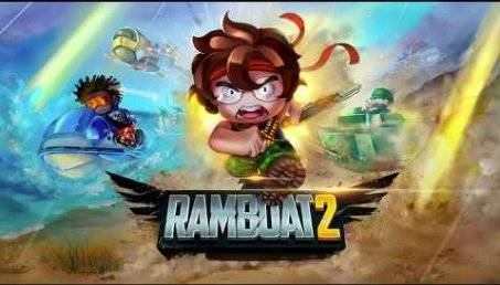ramboat 2 run and gun shooting game