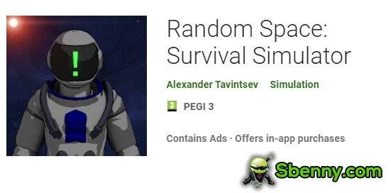  Random Space: Survival Simulator