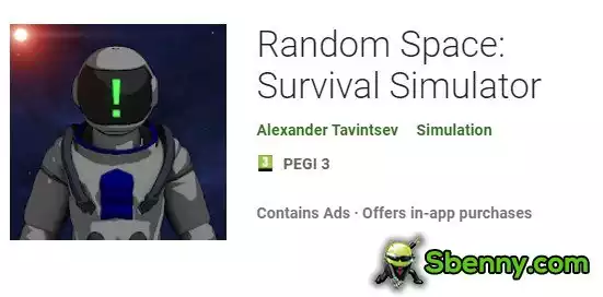  Random Space: Survival Simulator