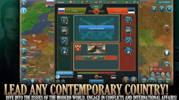 Gameplay screenshot from realpolitiks mobile for Android
