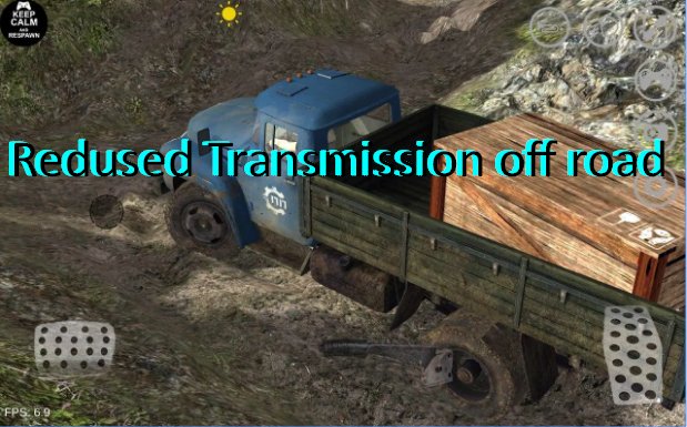  Redused Transmission off road