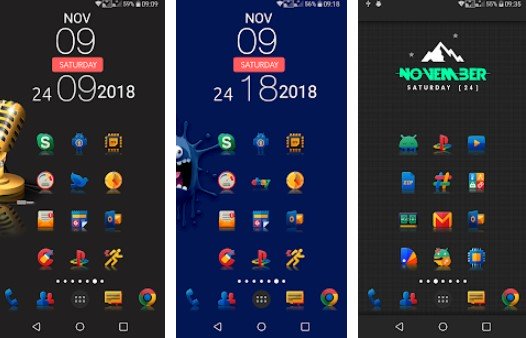 Gameplay screenshot from reflector icon pack for Android