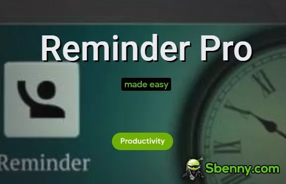  Reminder Pro APK