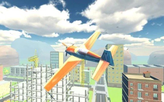 Gameplay screenshot from remote control fun airplanes for Android