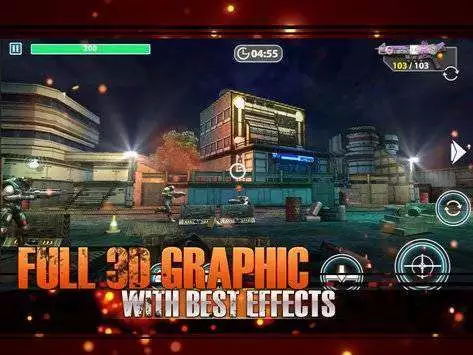 Gameplay screenshot of Rescue: Strike Back MOD APK on Android