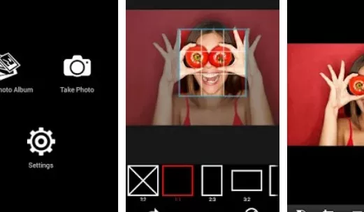 Gameplay screenshot from resize me pro photo resizer for Android