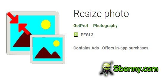 resize photo