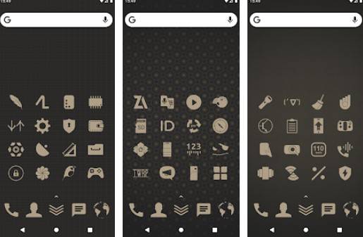 Gameplay screenshot from rest icon pack for Android