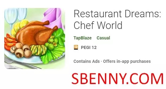 restaurant dreams chef world