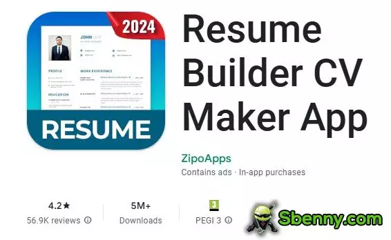 resume builder cv maker app