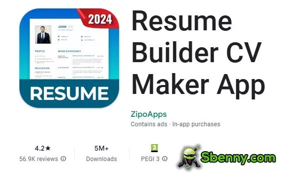 resume builder cv maker app