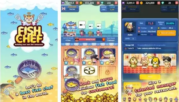  Retro Fish Chef - The Fish Restaurant