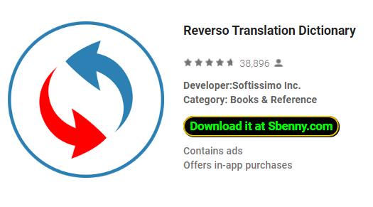 reverso translation dictionary