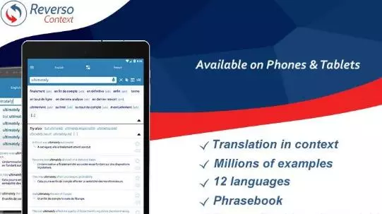 Gameplay screenshot from reverso translation dictionary for Android