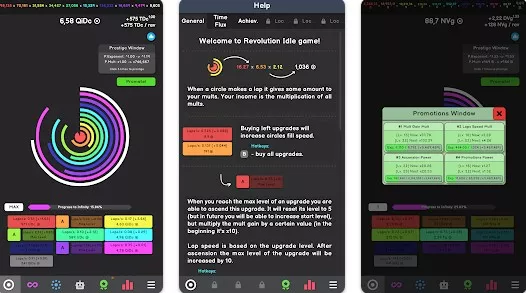 Gameplay screenshot from revolution idle for Android