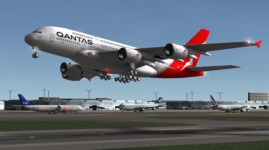 Gameplay screenshot from rfs real flight simulator for Android