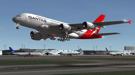 Gameplay screenshot from rfs real flight simulator for Android