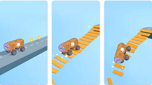 Gameplay screenshot from ride master car builder game for Android