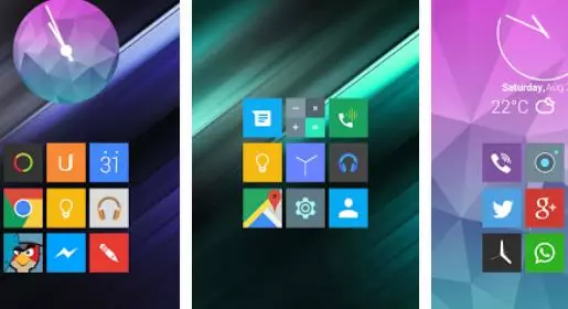 Gameplay screenshot from rifon icon pack for Android