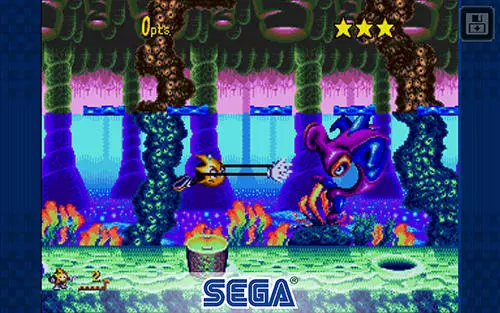 Gameplay screenshot from ristar for Android