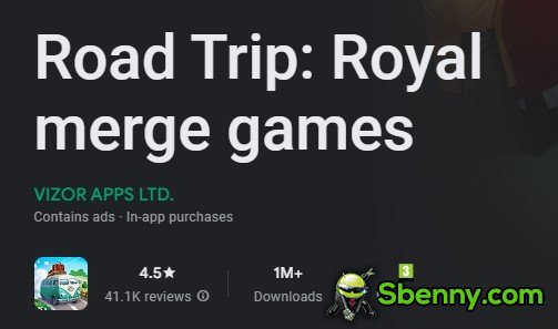 road trip royal merge games