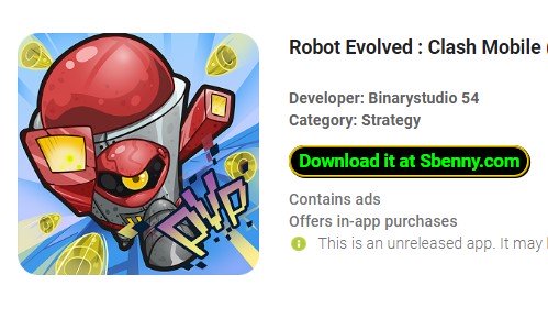 robot evolved clash mobile