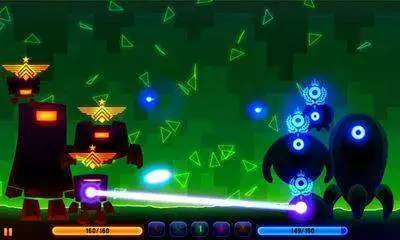 Gameplay screenshot from robotek for Android