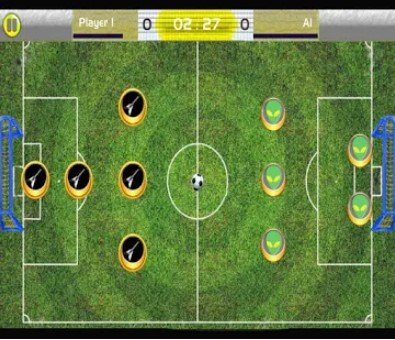 Gameplay screenshot from rock n roll soccer for Android