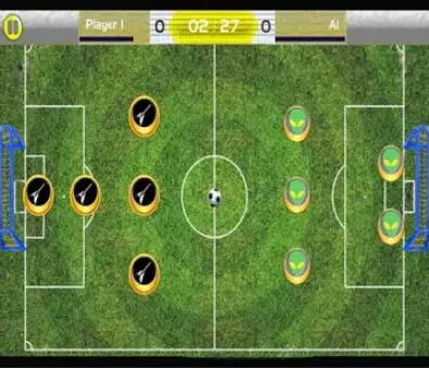 Gameplay screenshot from rock n roll soccer for Android