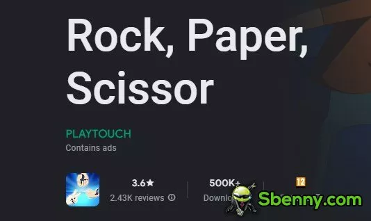 rock paper scissor