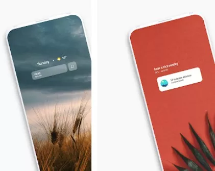 Gameplay screenshot from rocket for kwgt for Android