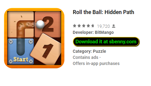 roll the ball hidden path