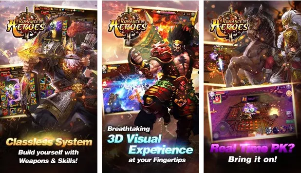  Romance of Heroes:Realtime 3v3