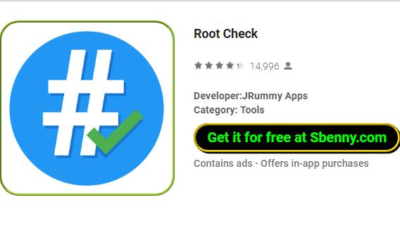 Root Check
