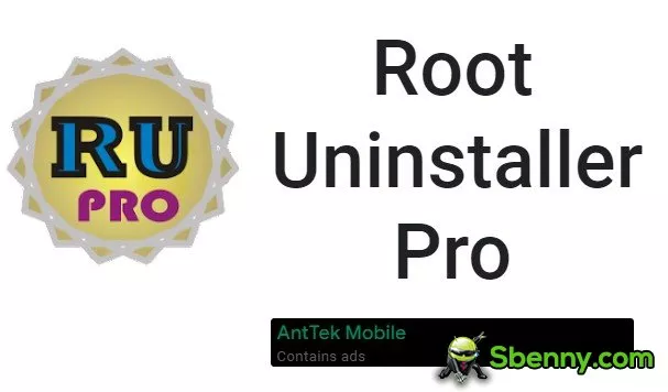  Root Uninstaller Pro APK