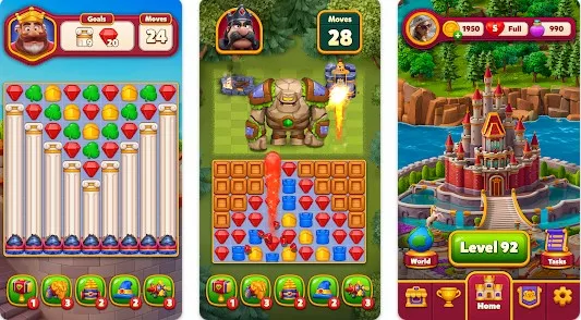 Gameplay screenshot from royal kingdom for Android