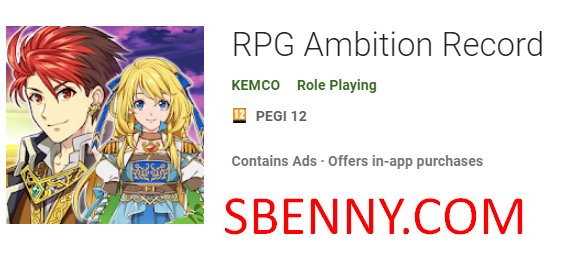  RPG Ambition Record