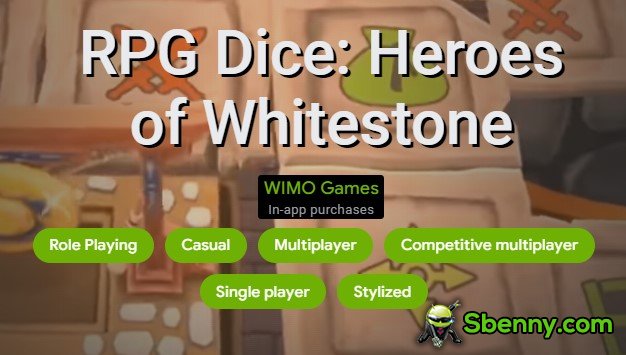  RPG Dice: Heroes of Whitestone