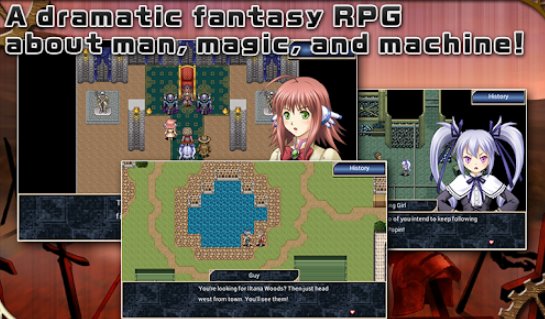 Gameplay screenshot from rpg infinite dunamis kemco for Android