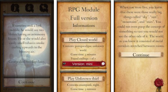 Gameplay screenshot from rpg module full for Android