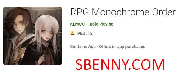  RPG Monochrome Order