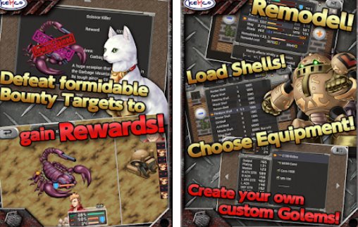 Gameplay screenshot from rpg rusted emeth for Android