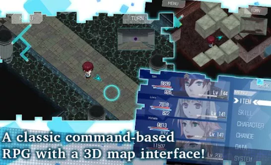 Gameplay screenshot from rpg tears revolude for Android