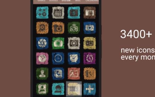 Gameplay screenshot from ruggy icon pack for Android