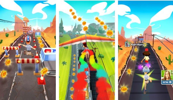 Gameplay screenshot from run forrest run new games 2021 running games for Android